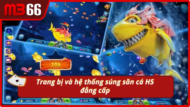 Linh hoạt trải nghiệm với nhiều trang bị và súng xịn sò