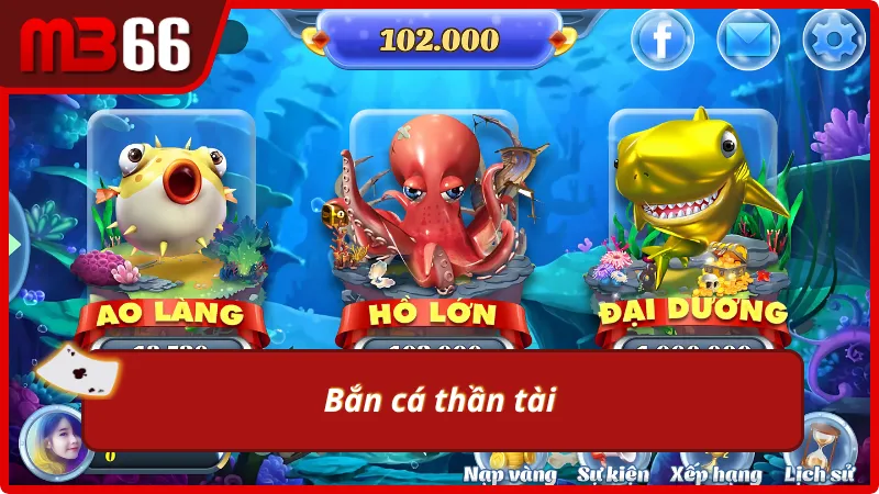Săn cá thần tài tại MB66 cùng lợi nhuận hấp dẫn