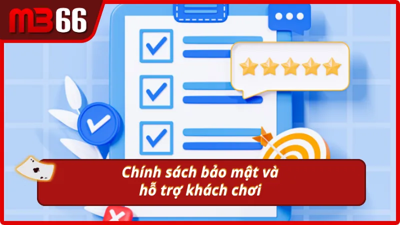 Điều khoản và điều kiện MB66 liên quan đến bảo mật và dịch vụ hỗ trợ