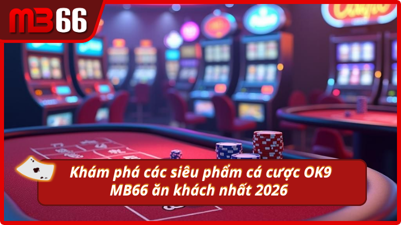 Chinh phục các trò chơi giải trí tại OK9 MB66 chất lượng