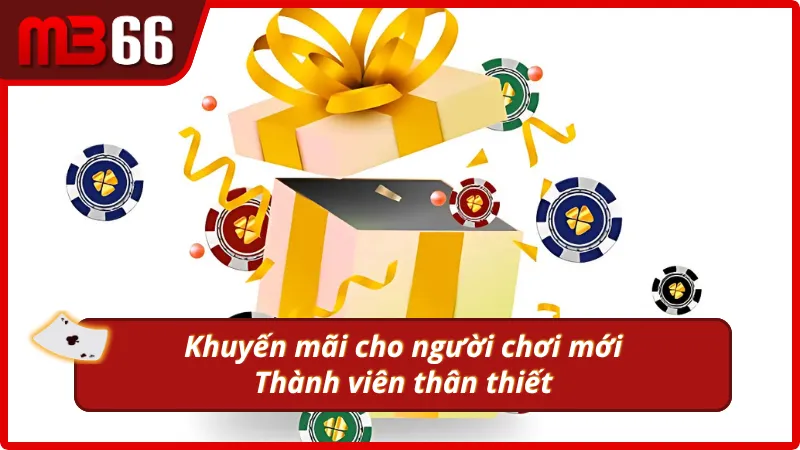 Khuyến mãi cho người mới và thân thiết